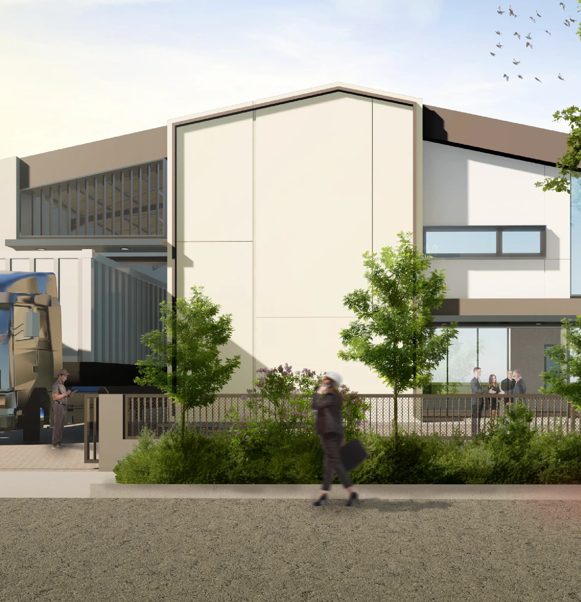 Block Q industrial property