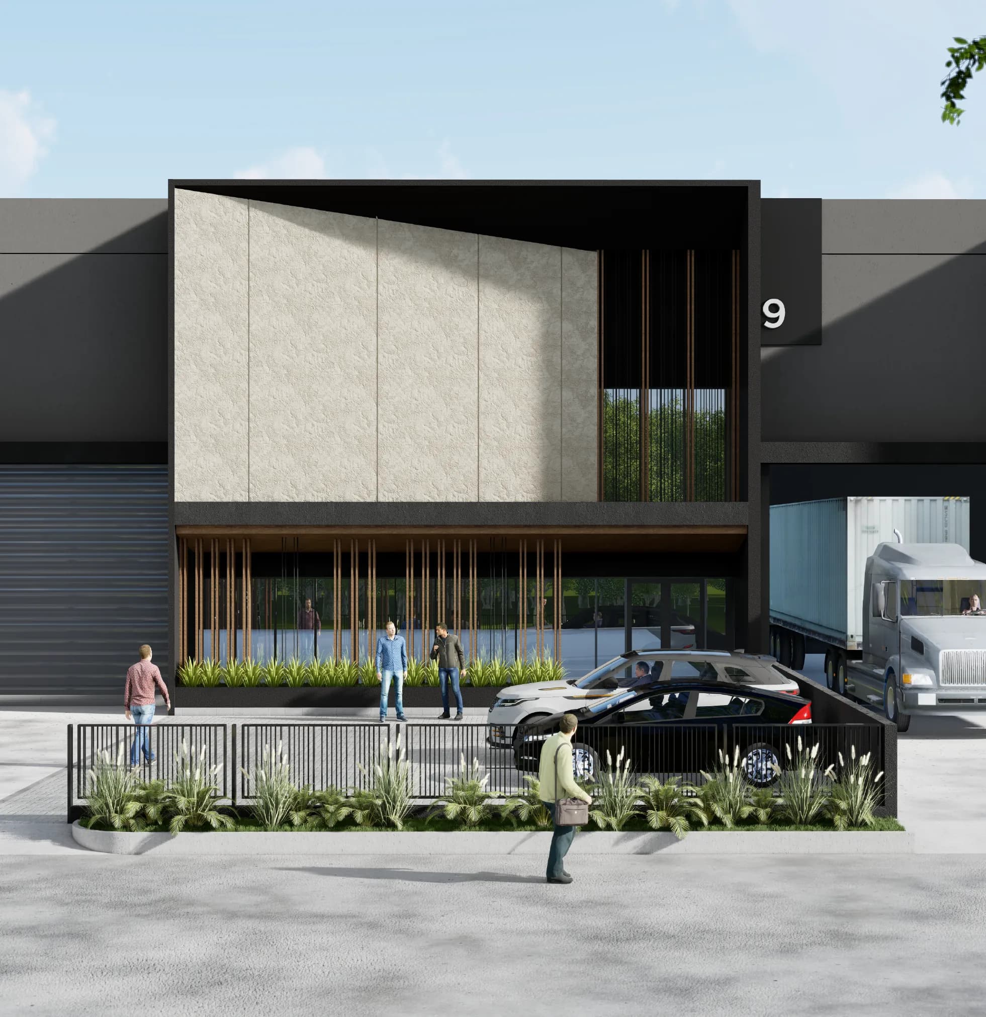 18m x 24m industrial property